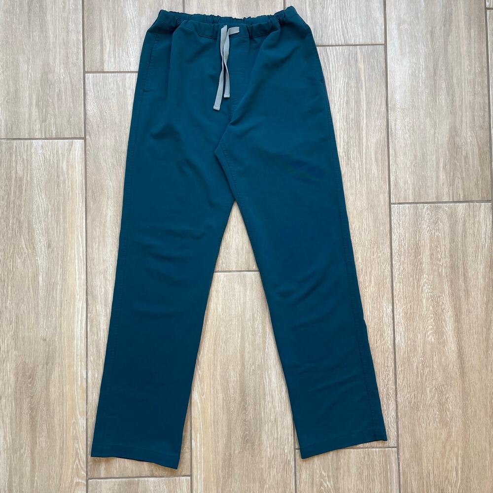 FIGS Scrub Pants Teal XS Technical Collection Drawstring Medical
